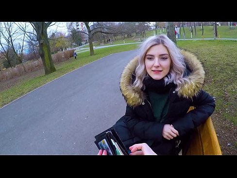 ❤️ Swallows in frjemdling syn hot cum foar jild - blowjob yn it park troch Eva Elfie ❤ Homemade porno by wy ❌
